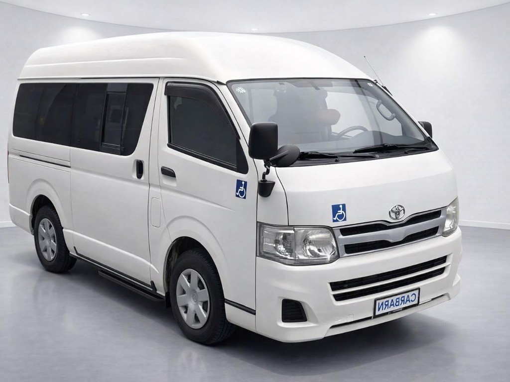 2013 Toyota Hiace VAN Welcab 4WD front exterior at Carbarn Lidcombe
